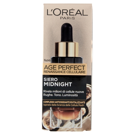 L'Oréal Paris Age Perfect Renaissance Cellulaire, Per Rinnovamento Cellulare e Azione Anti-Età, 30ml